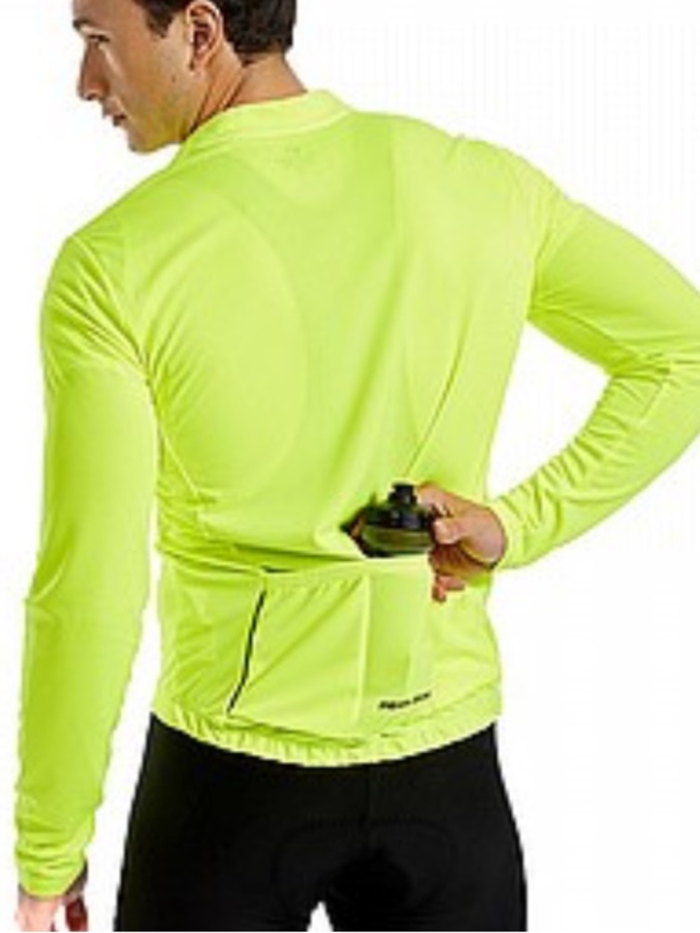 Performance Neon Yellow Cycling Jersey, Size M